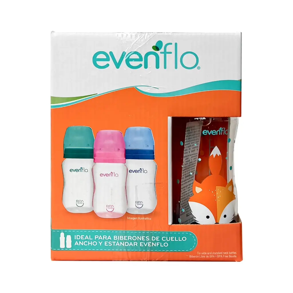 CALENTADOR DE BIBERONES EVENFLO INCLUYE 1 BIBERON