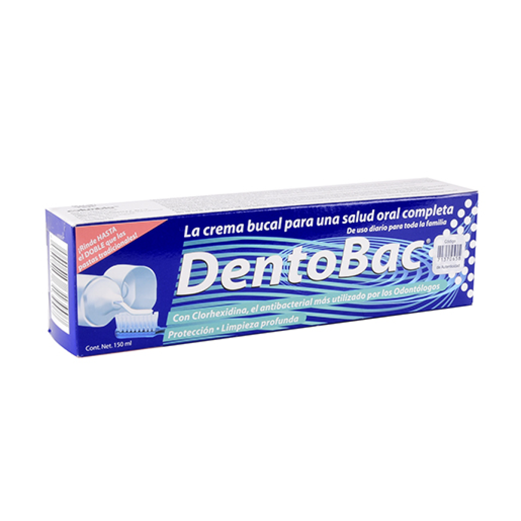 PASTA DENTAL DENTOBAC - 150 Mililitro