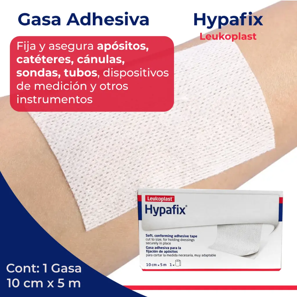 Leuko Hypafix Gasa Descripción 1.webp
