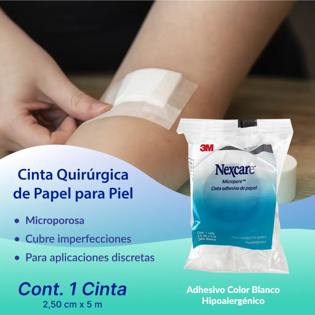 Nexcare blanco Caracteristica 1.webp
