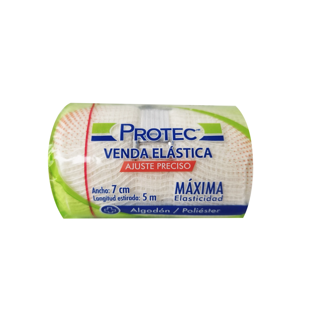 VENDA ELASTICA PROTEC 7cm X 5m 1 Venda