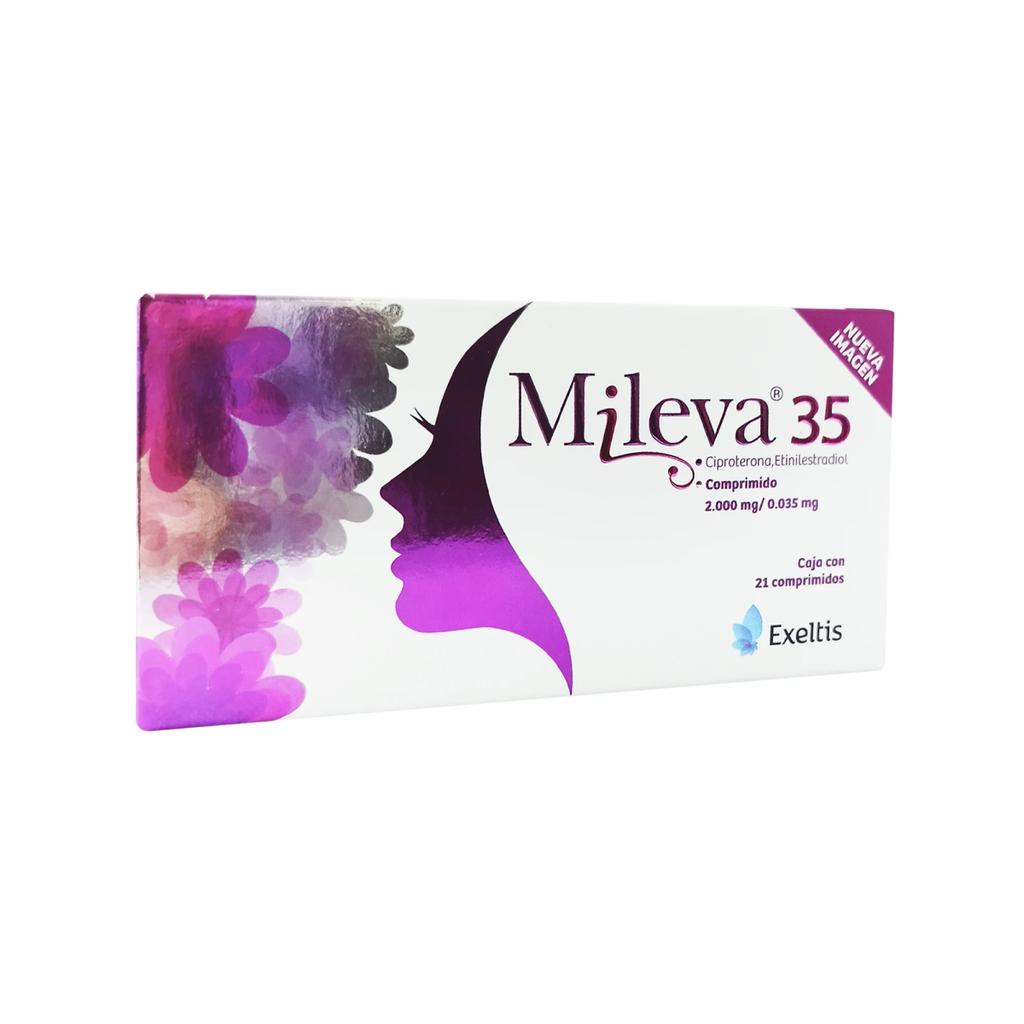 MILEVA 35 2/0.035 mg 21 Comprimido(s)