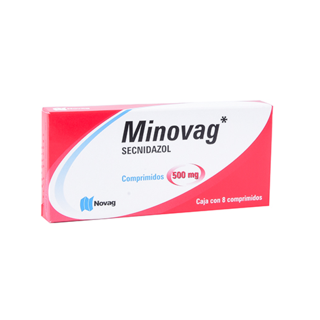 MINOVAG 500 mg 8 Comprimido(s)