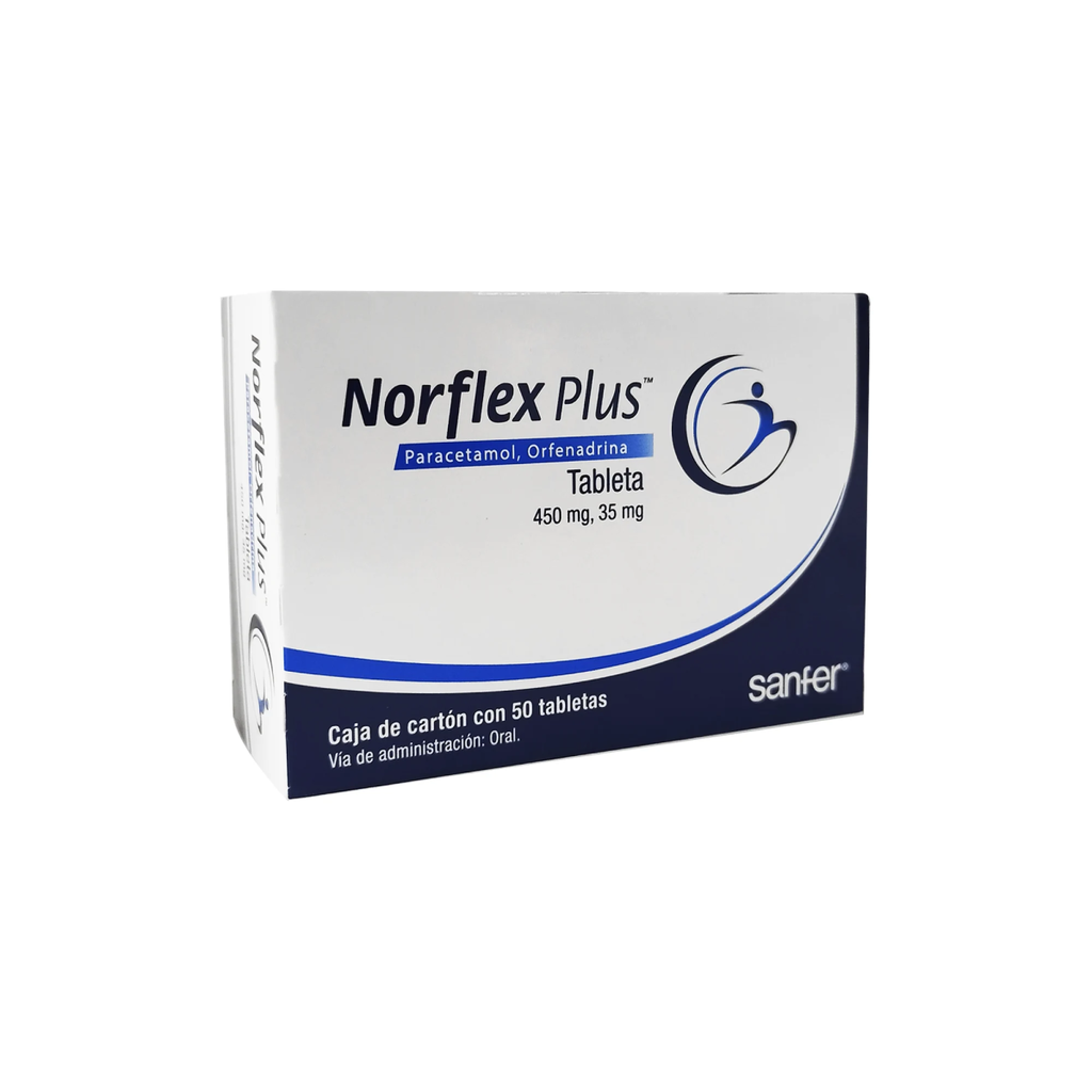 NORFLEX PLUS 35/450 mg 50 Tableta(s)