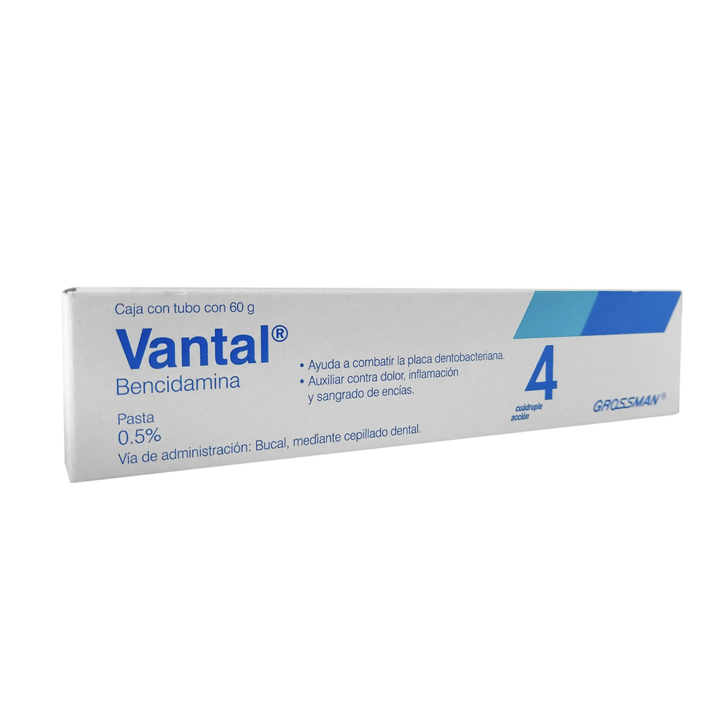 PASTA VANTAL BUCAL 0.5 g 60 Gramos