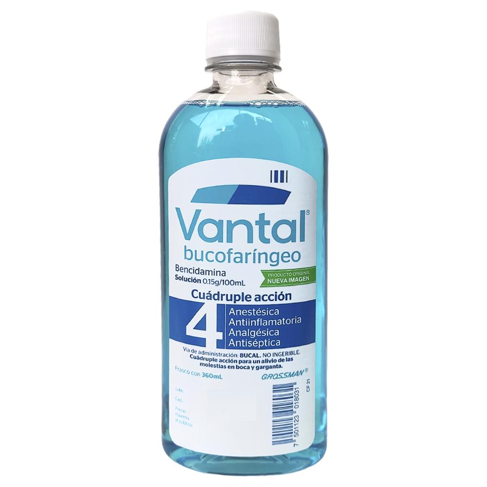 VANTAL BUCOFARINGEO 0.15 g/100 ml 360 Mililitro