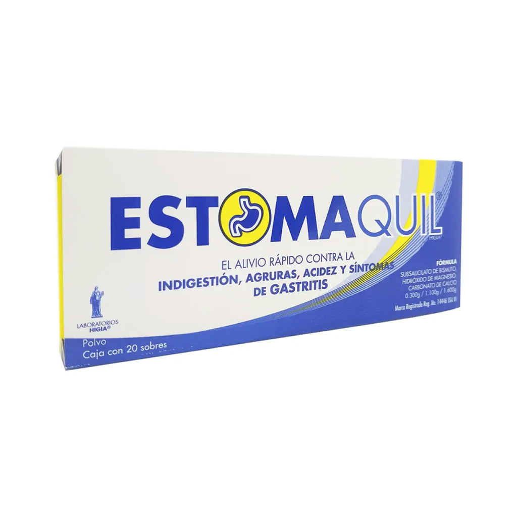ESTOMAQUIL 0.300/1.1/1.6 g 20 Sobre(s)