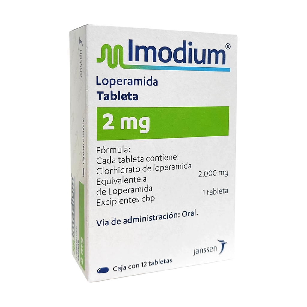 IMODIUM 2 mg 12 Grageas