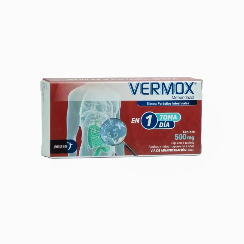 VERMOX 500 mg 1 Tableta(s)