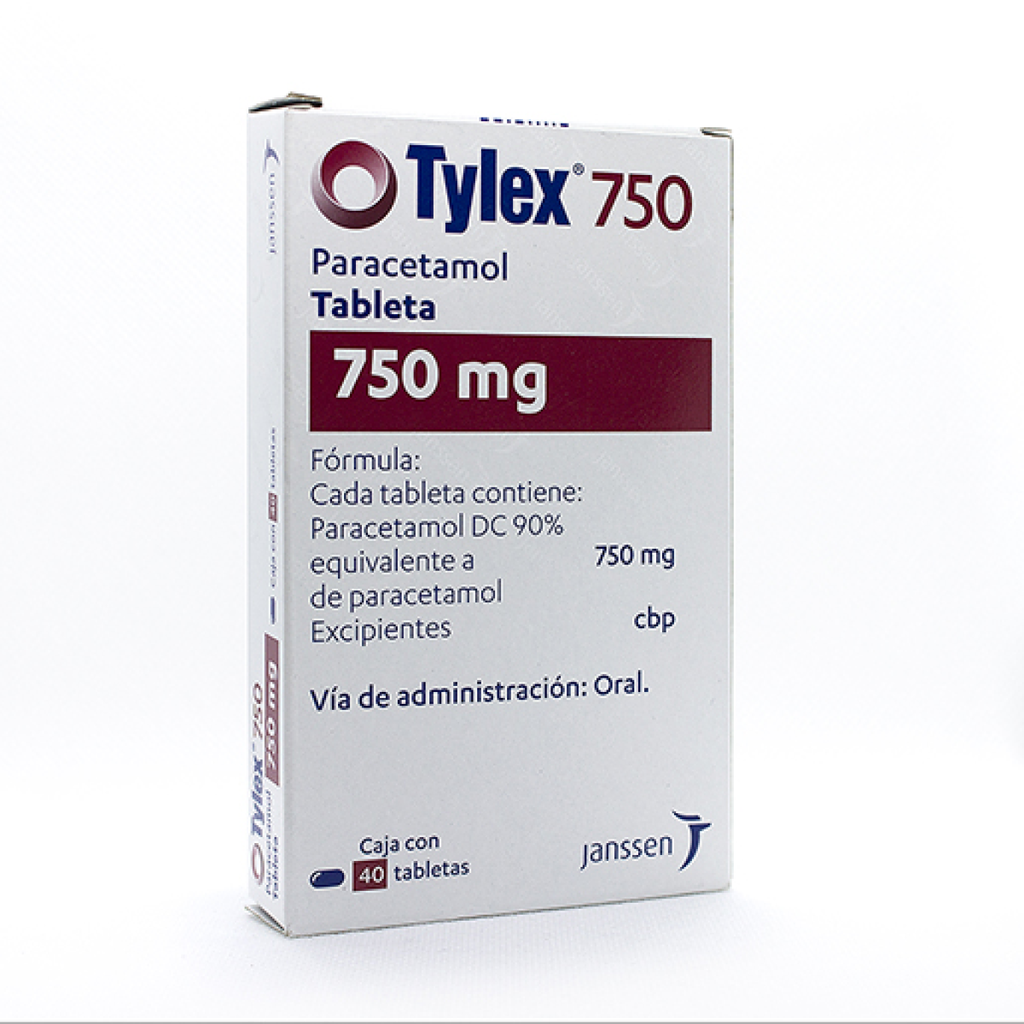 TYLEX 750 mg 40 Tableta(s)