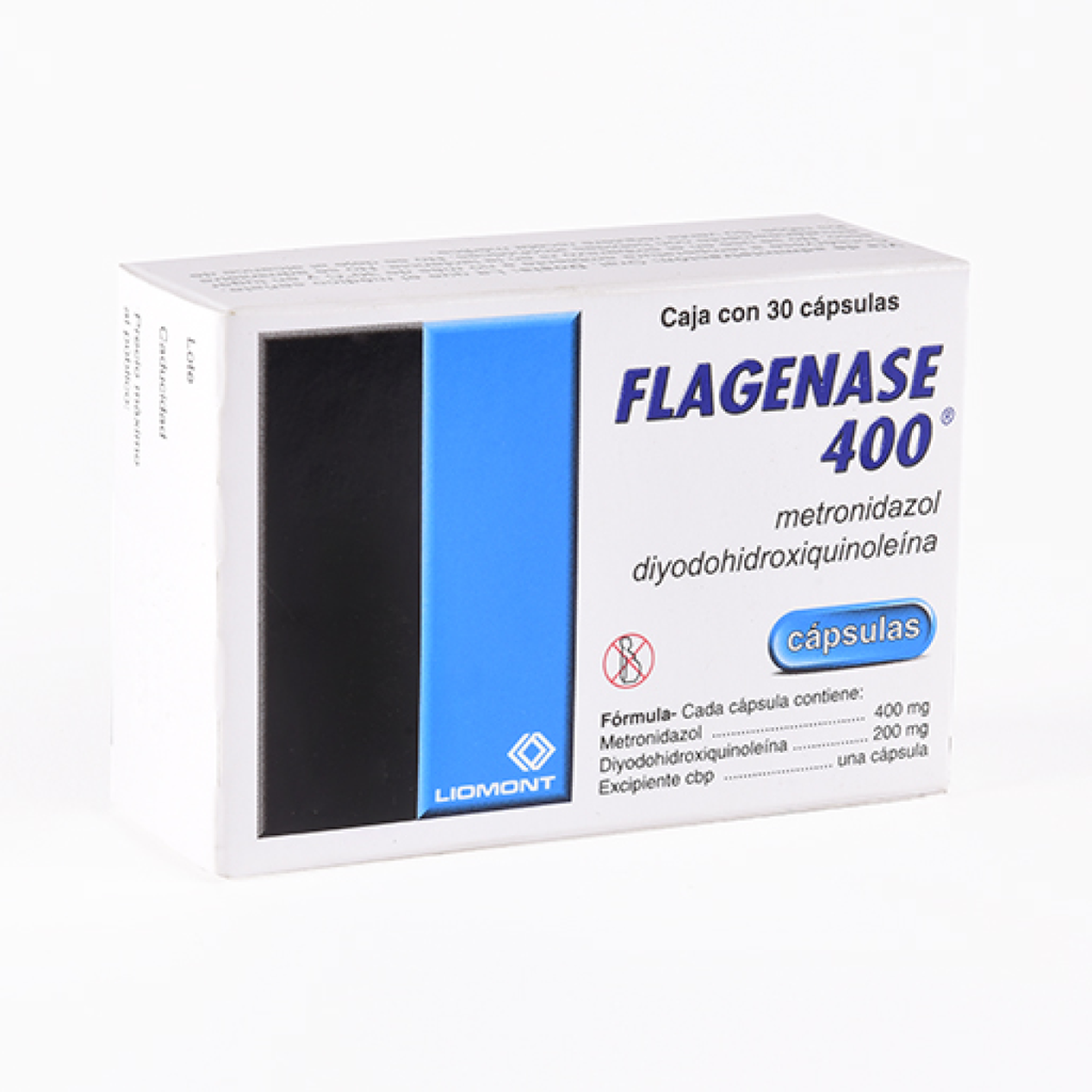 FLAGENASE-400 200m mg/400 mg 30 Cápsula(s)