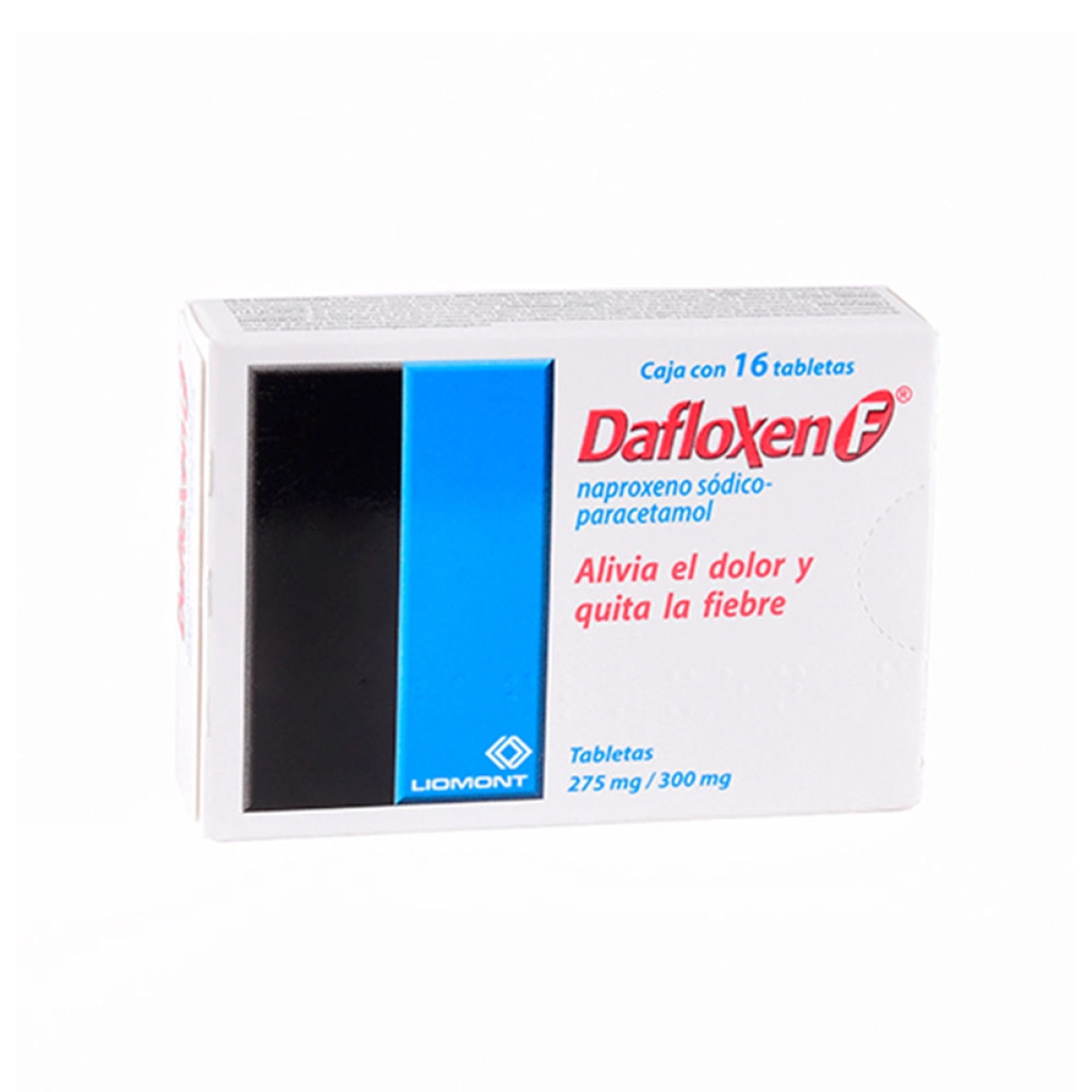 DAFLOXEN F 275/300 mg 16 Tableta(s)