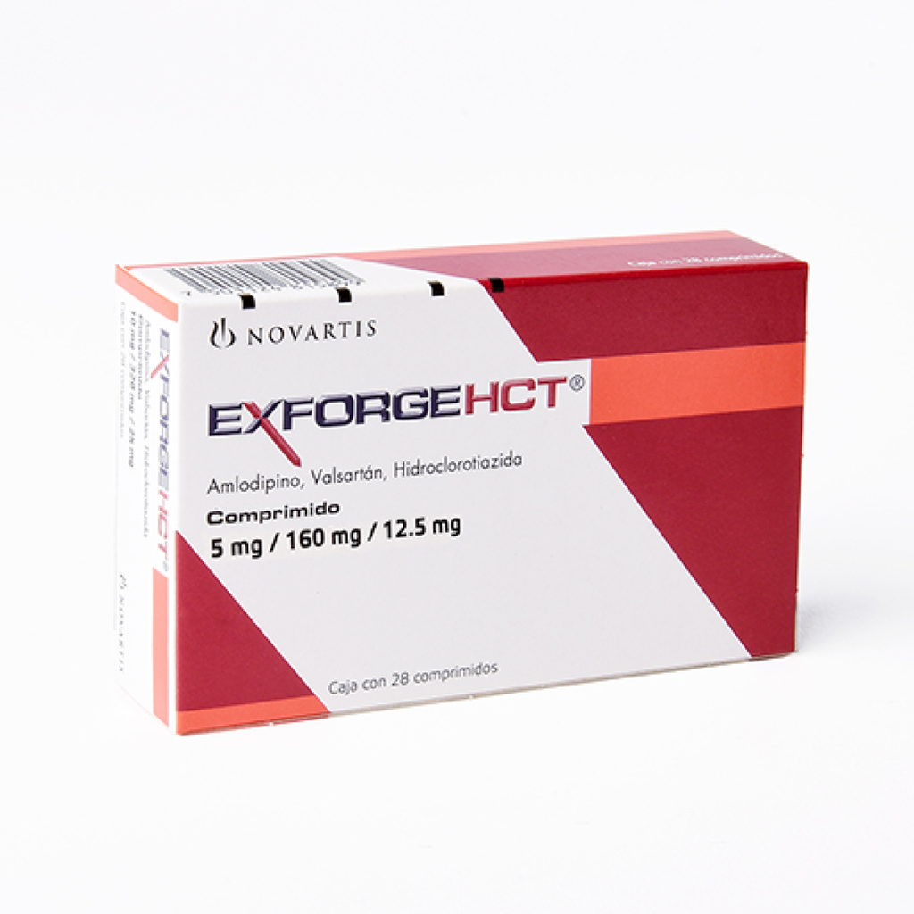 EXFORGE HCT 5/12.5/160 mg 28 Comprimido(s)