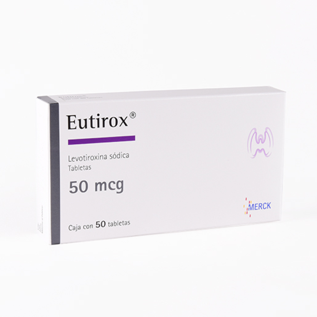 EUTIROX 50 mcg 50 Tableta(s)