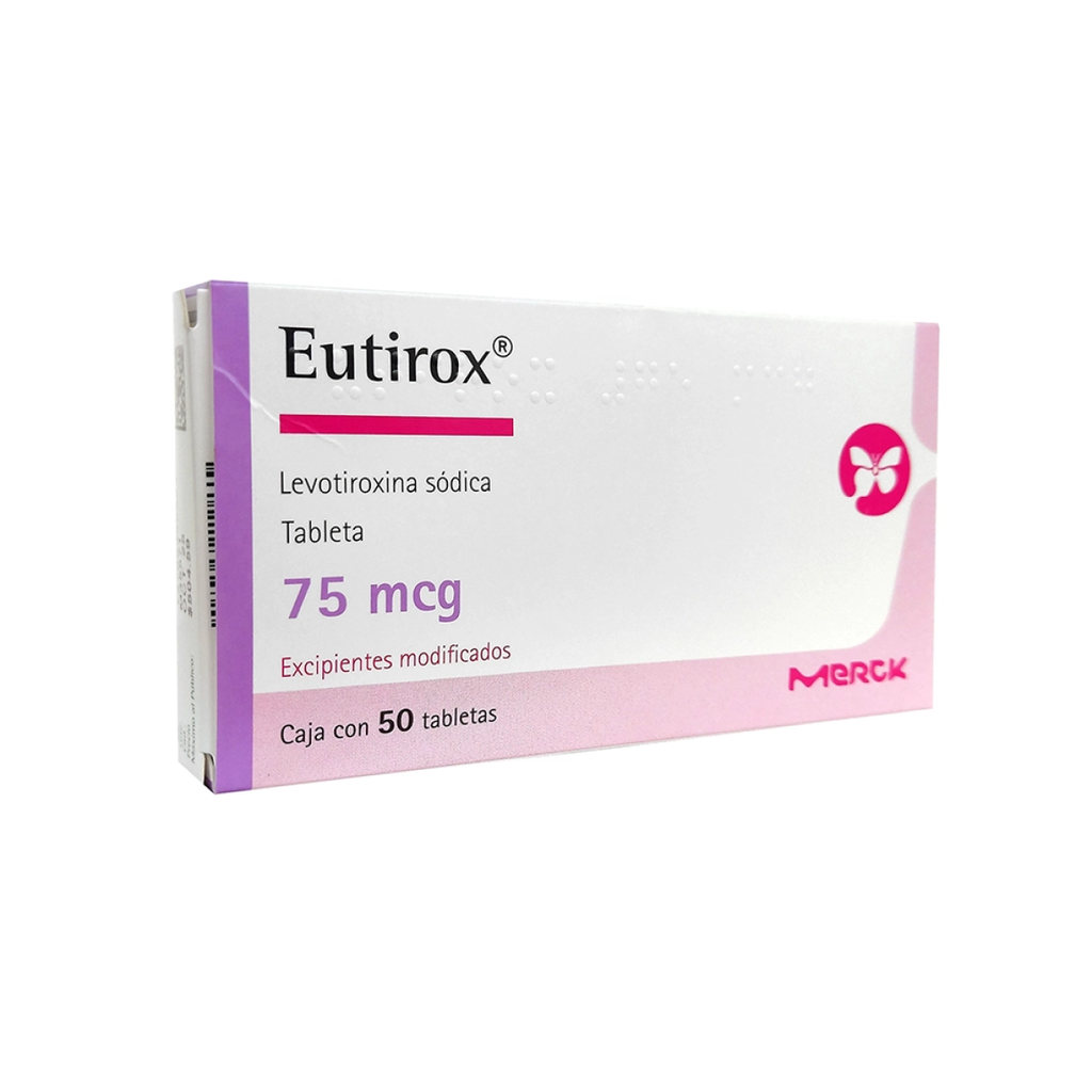 EUTIROX 75 mcg 50 Tableta(s)