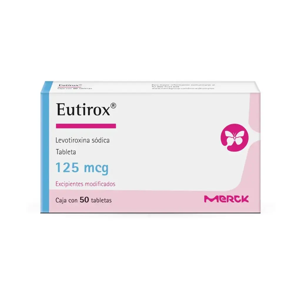 EUTIROX 125 mcg 50 Tableta(s)
