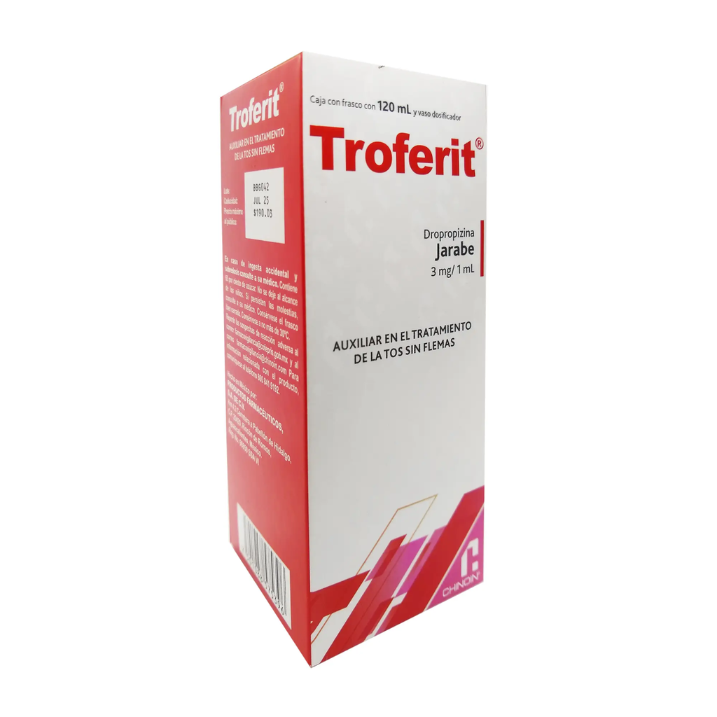 TROFERIT JARABE 300 mg 120 Mililitro