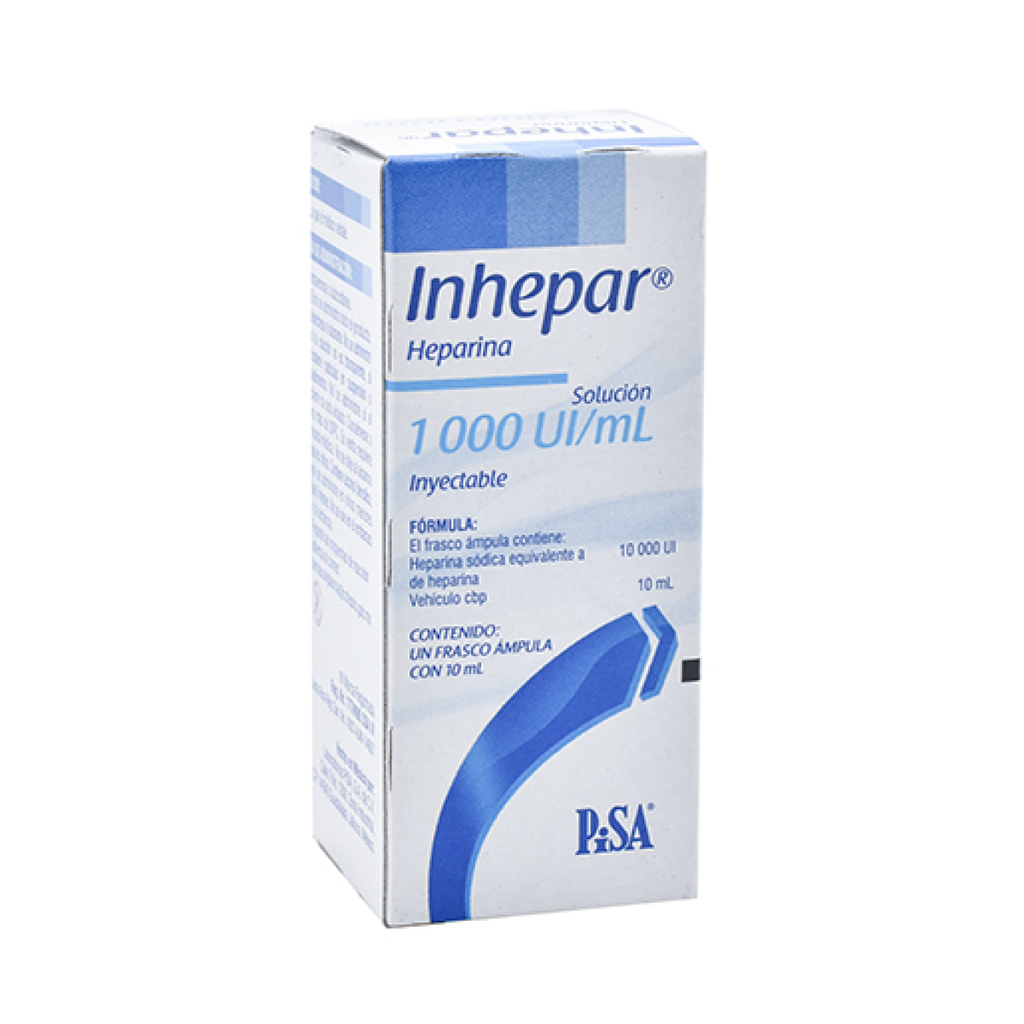 INHEPAR 1000 UI 1 Frasco