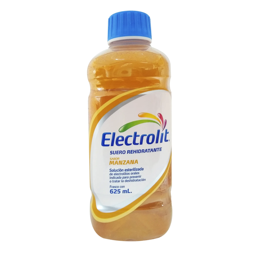 ELECTROLIT DX-5 MANZANA - 625 Mililitros