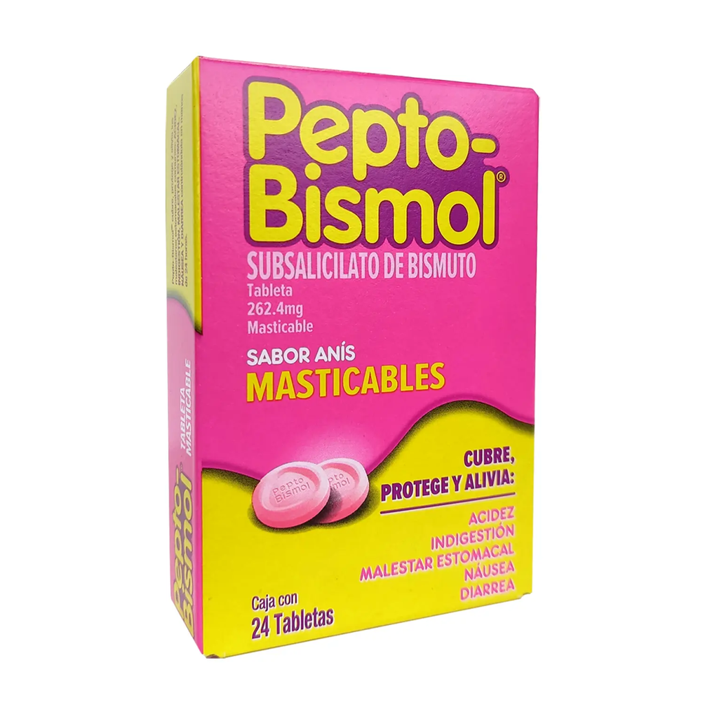 PEPTO BISMOL 262 mg 24 Tableta(s)