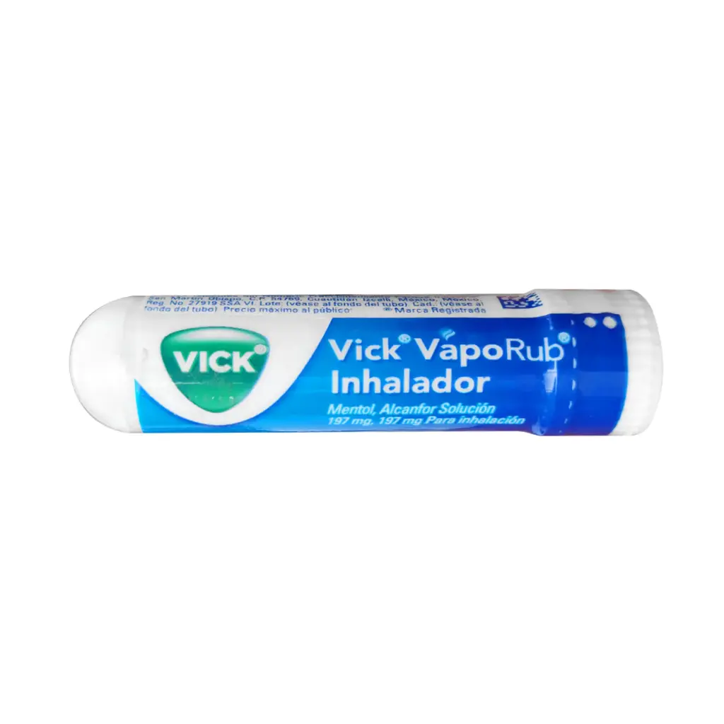 INHALADOR VICK VAPORUB MENTOL Y ALCANFOR 1pz 