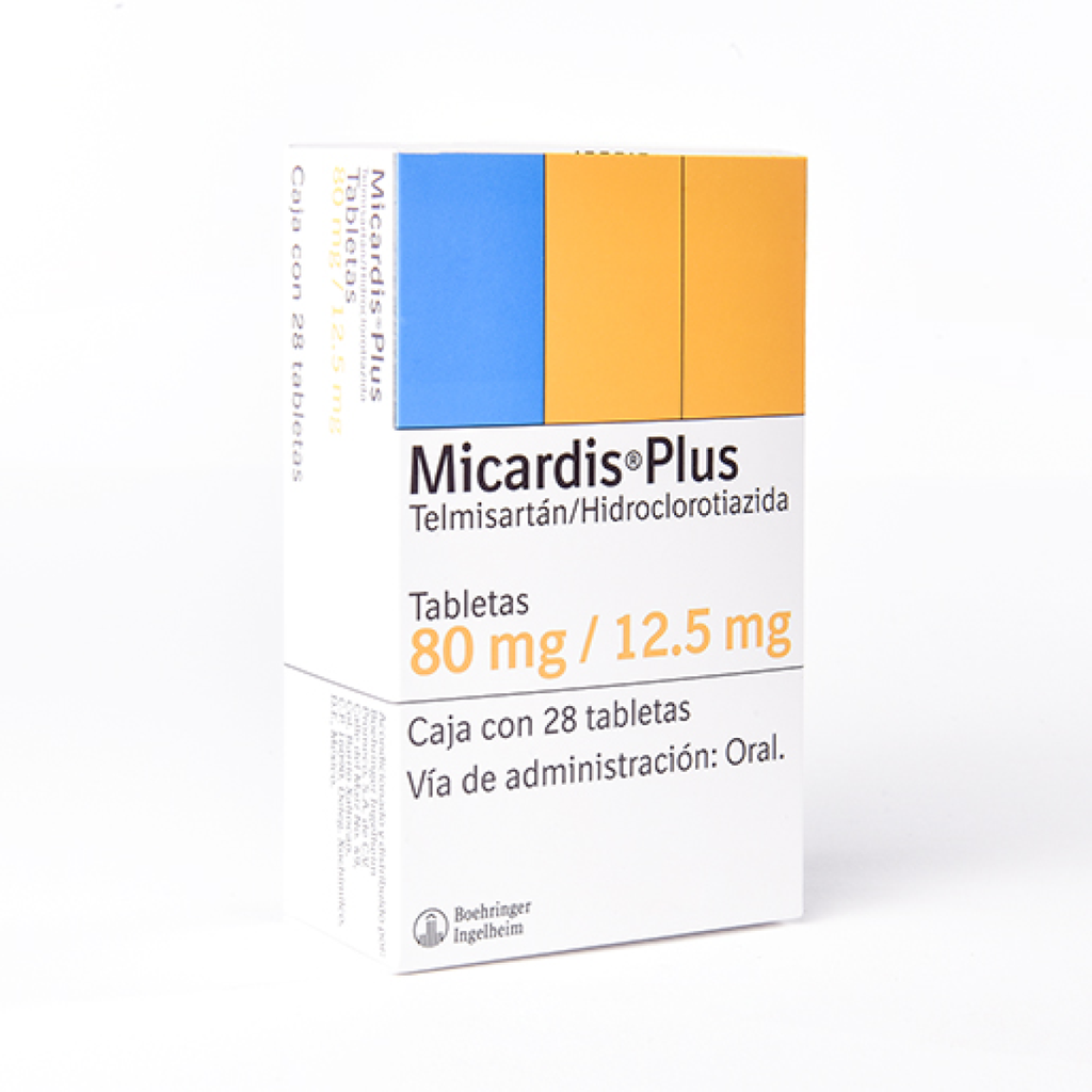 MICARDIS PLUS 80/12.5 mg 28 Tableta(s)