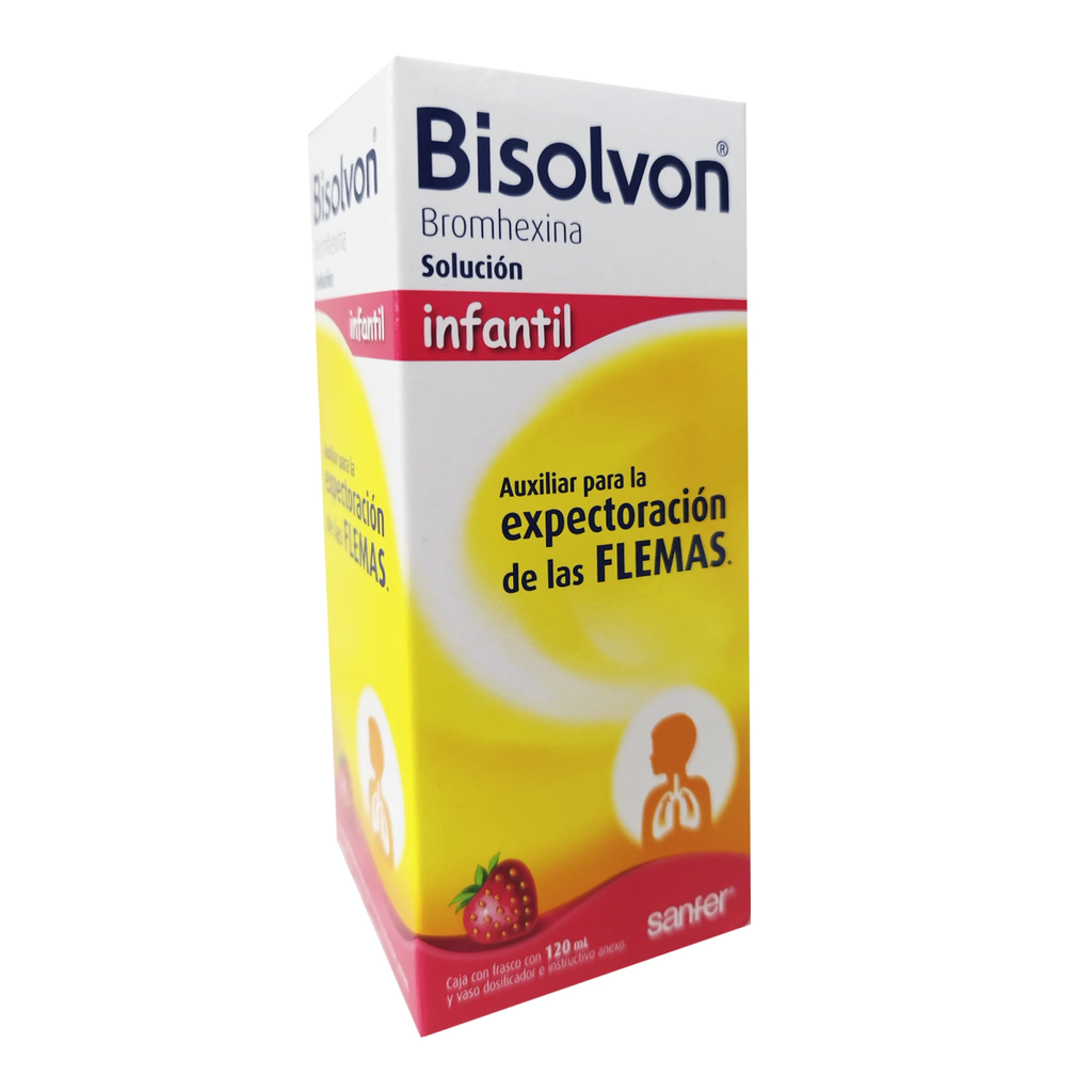 BISOLVON INFANTIL FRESA 80 mg/100 ml 120 Mililitro