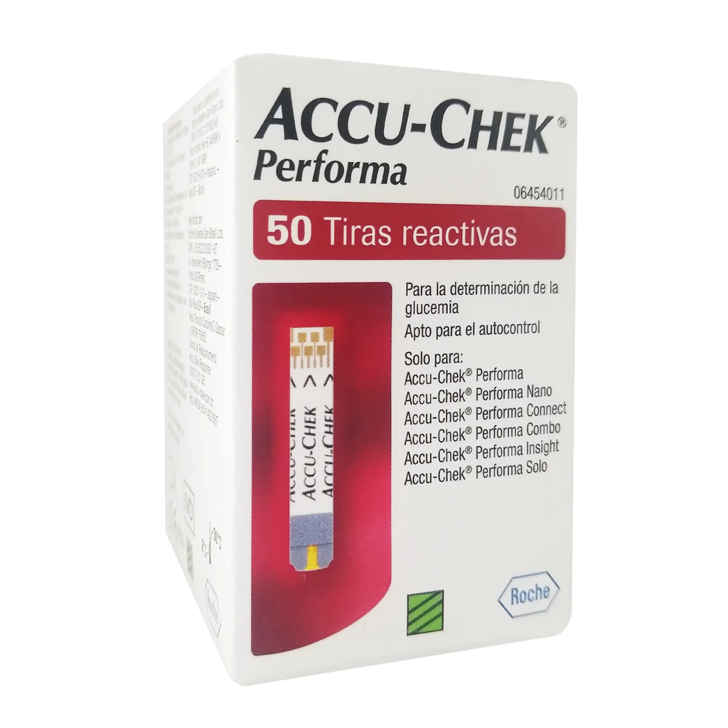 TIRAS REACTIVAS ACCU-CHEK PERFORMA 50 Tiras