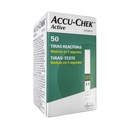 TIRAS REACTIVAS ACCU-CHEK ACTIVE 50 Tiras