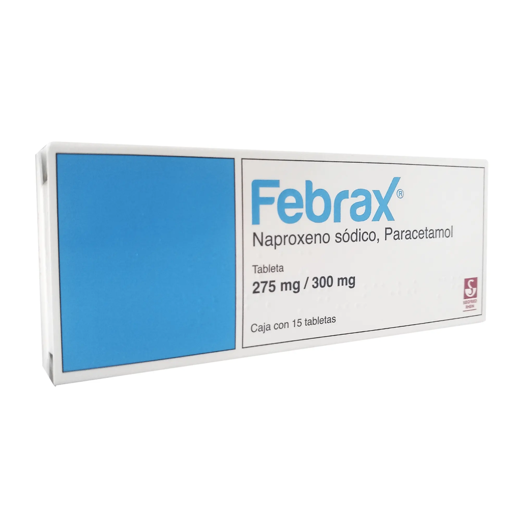 FEBRAX 275/300 mg 15 Tableta(s)