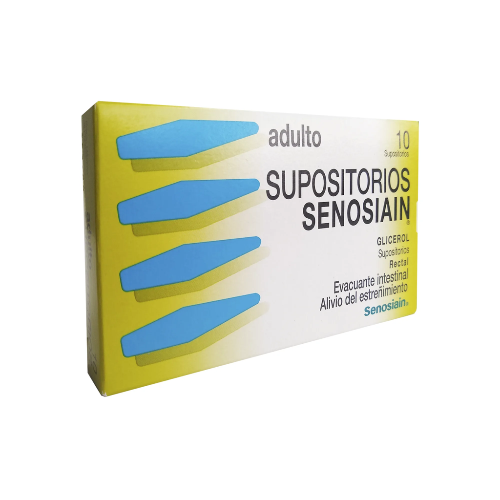 SENOSIAIN ADULTO 2.632g 10 Supositorios