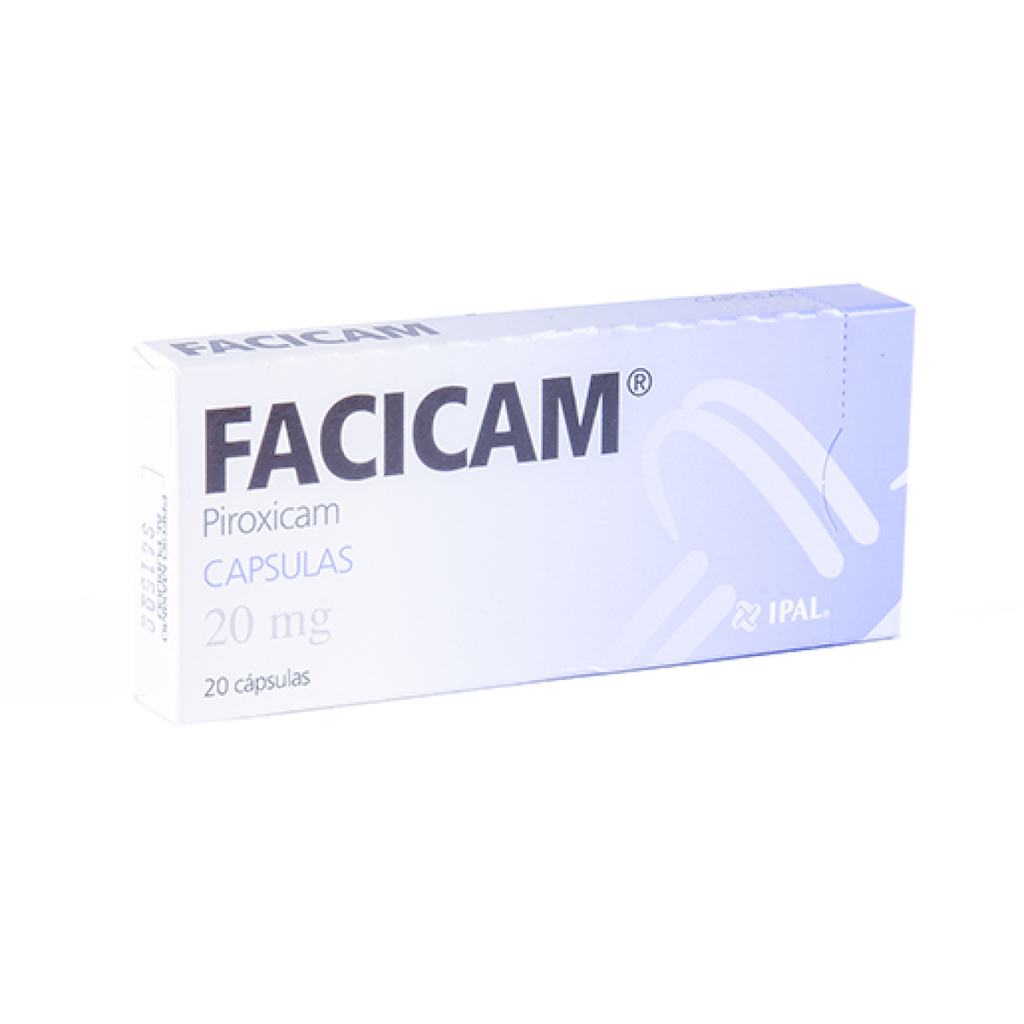 FACICAM 20 mg 20 Cápsula(s)