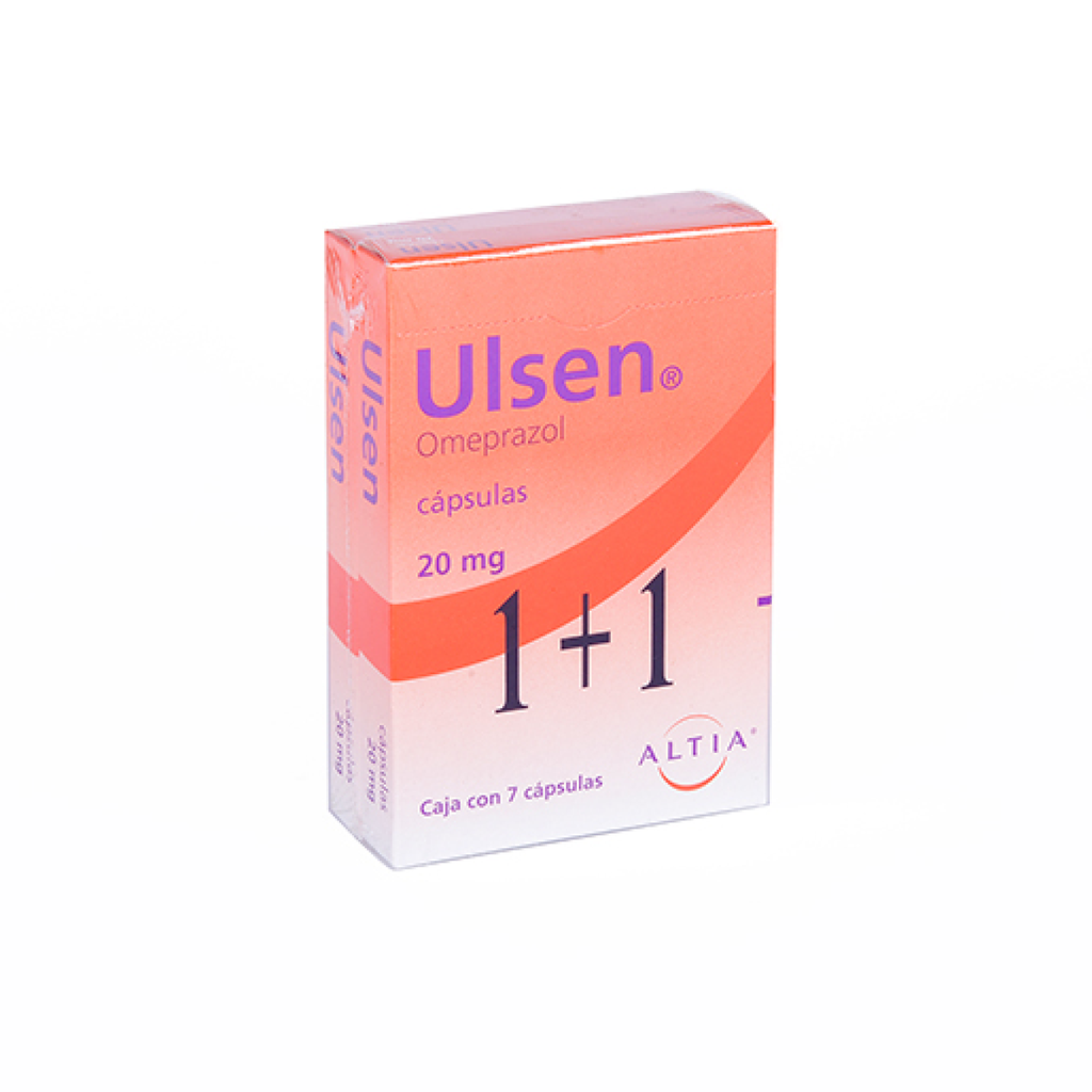 ULSEN 20 mg 7 Cápsula(s)