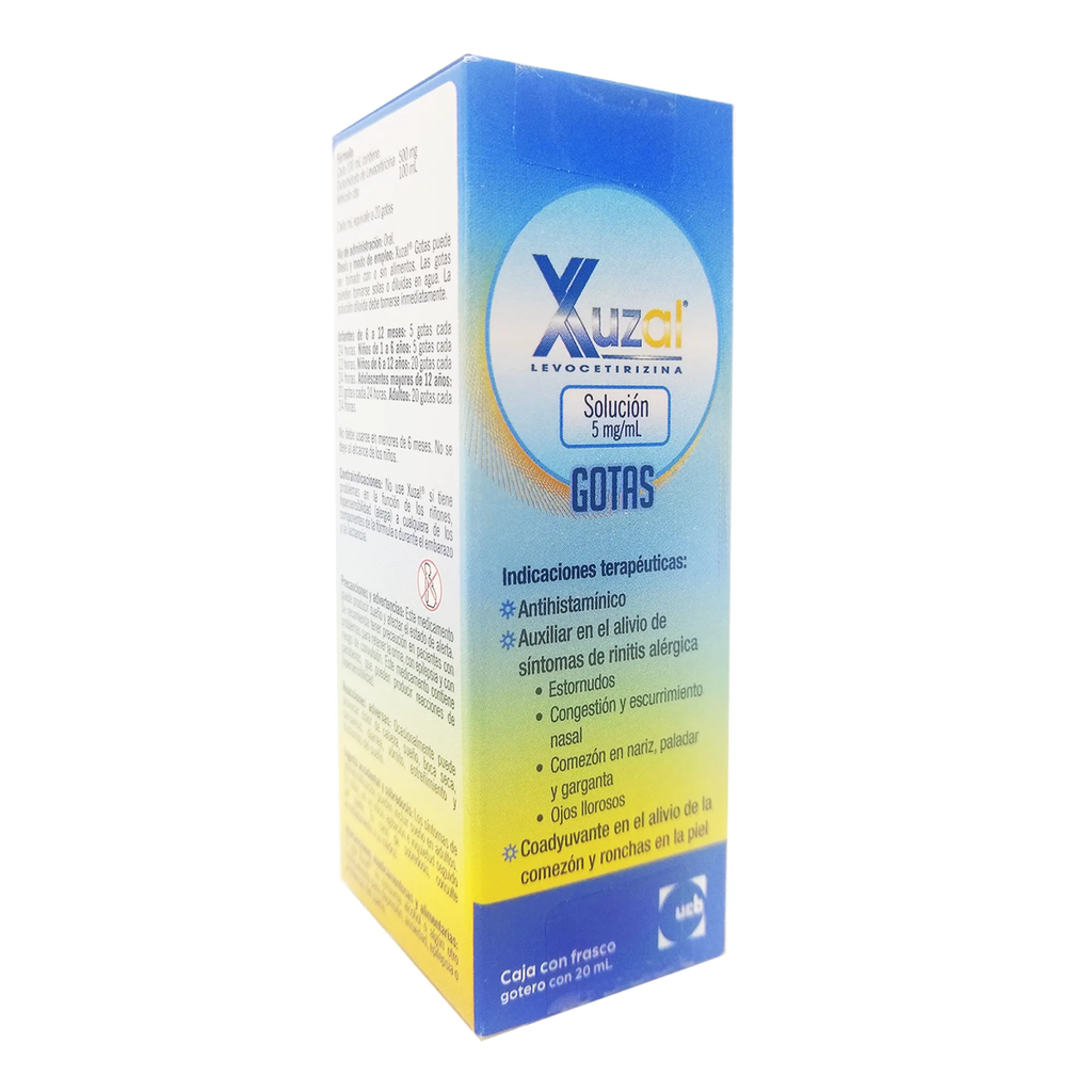 XUZAL 5 mg 20 Mililitro