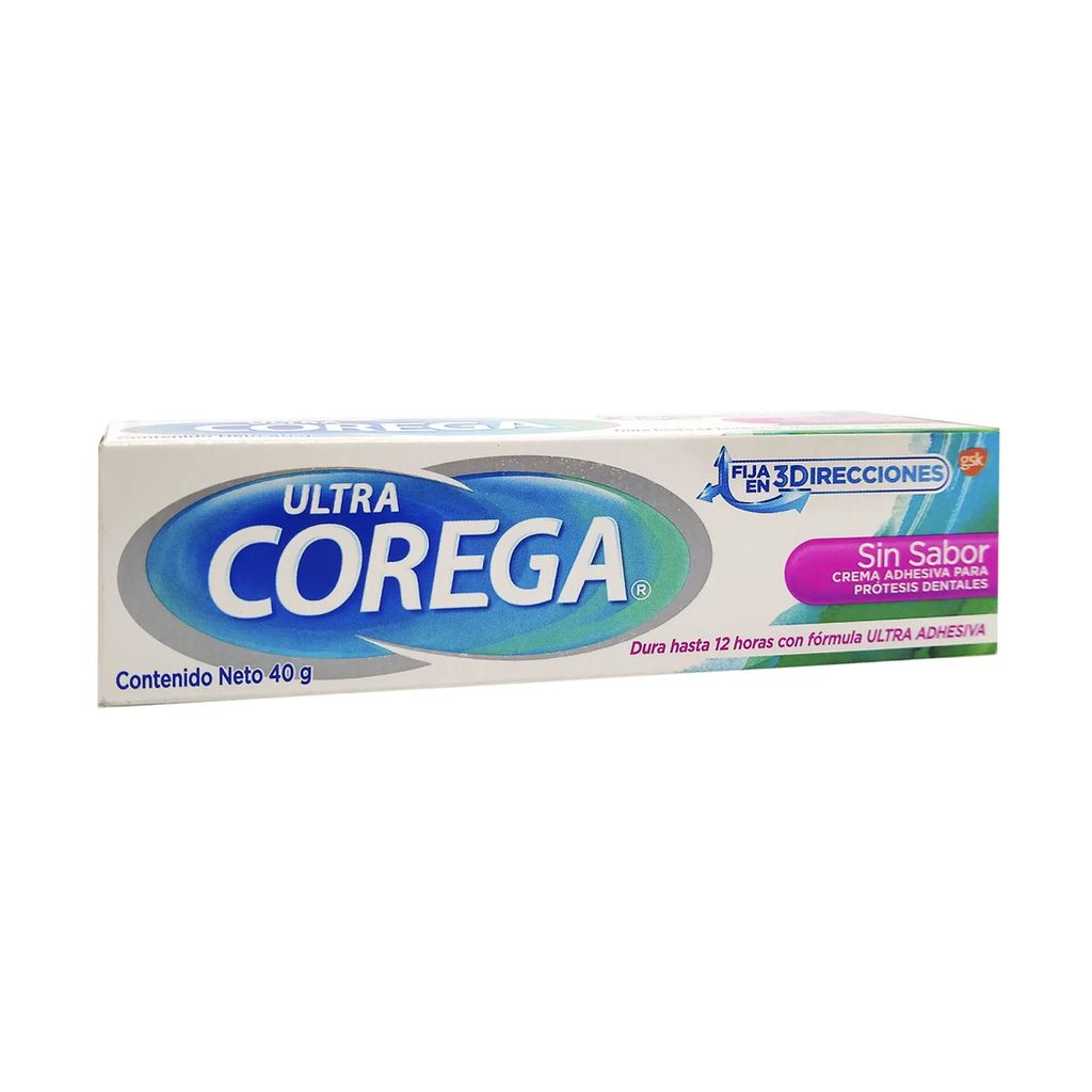 ADHESIVO COREGA ULTRA SIN SABOR - 40 Gramos