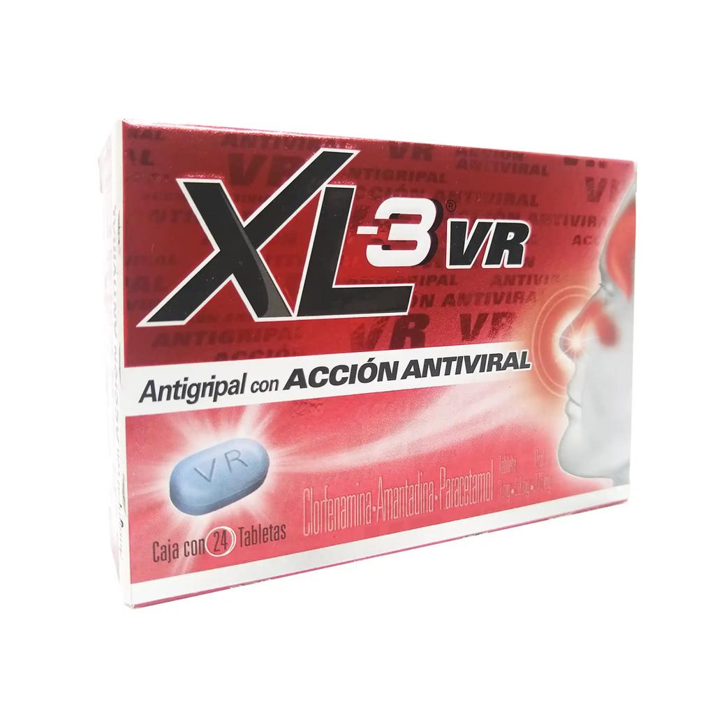 XL-3 VR 50/3/375 mg 24 Tableta(s)