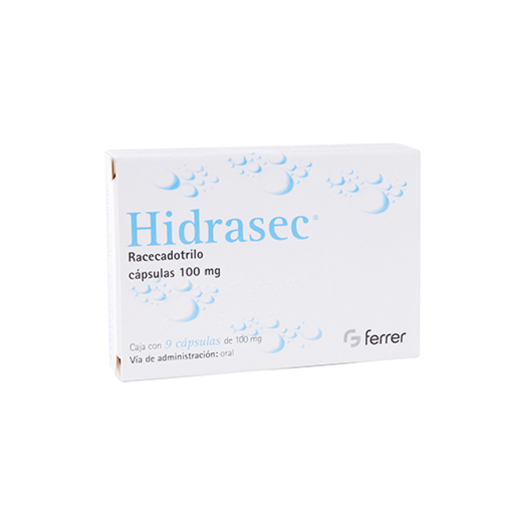 HIDRASEC ADLT 100 mg 9 Cápsula(s)