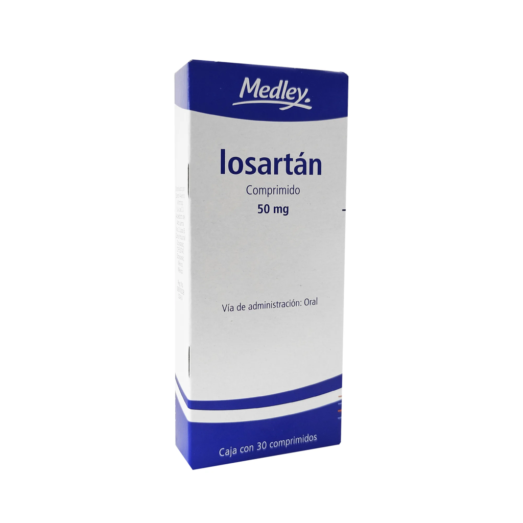 LOSARTAN 50 mg 30 Comprimido(s)