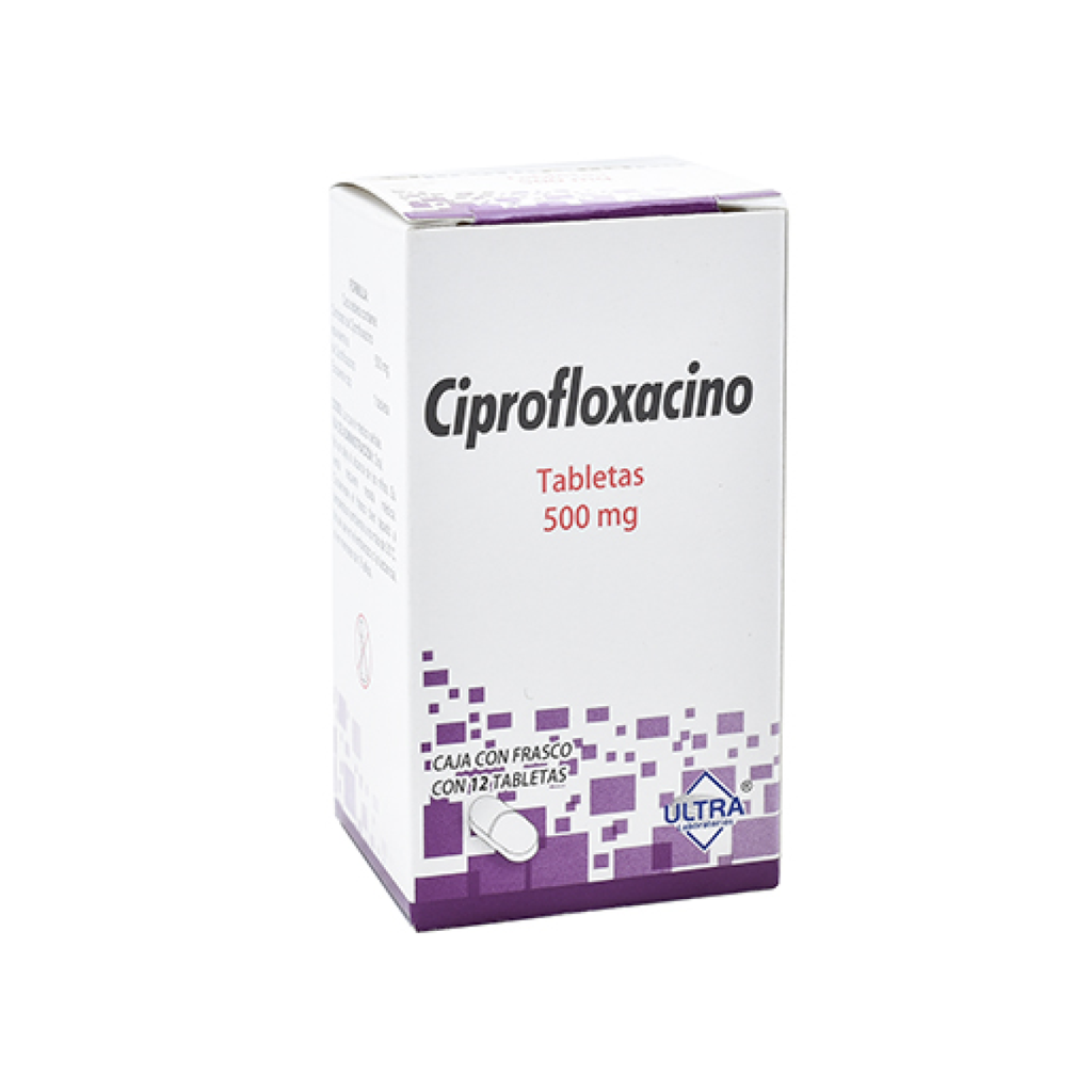 CIPROFLOXACINO 500 mg 12 Tableta(s)
