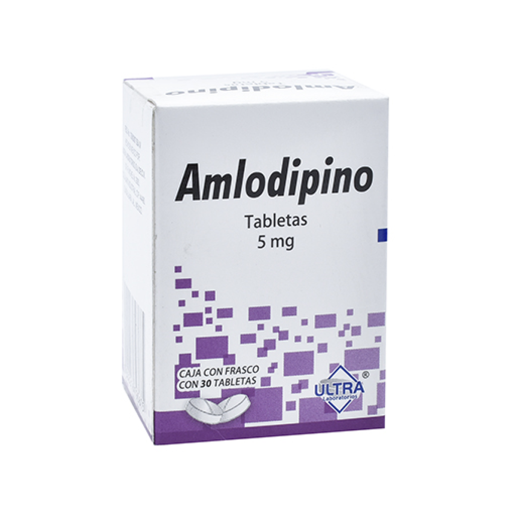AMLODIPINO 5 mg 30 Tableta(s) ULTRA