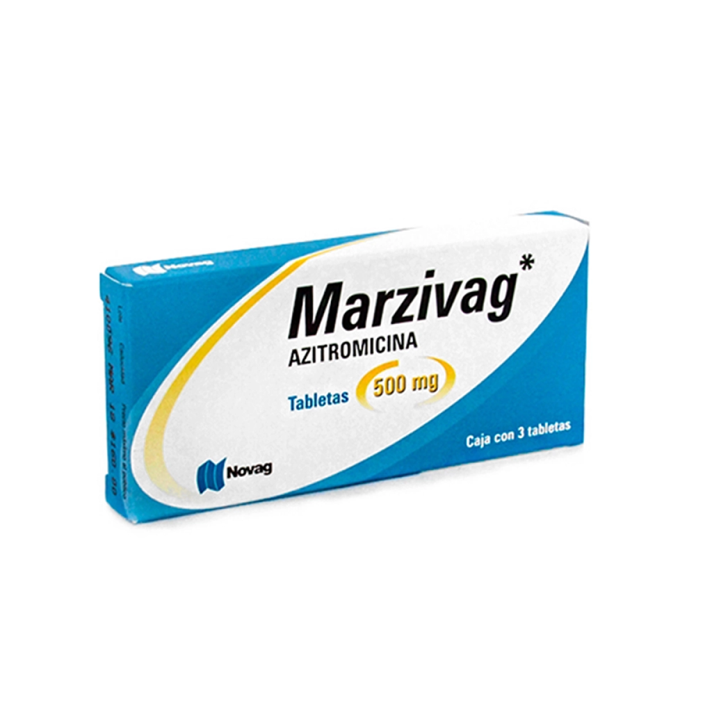 MARZIVAG 500 mg 3 Tableta(s)