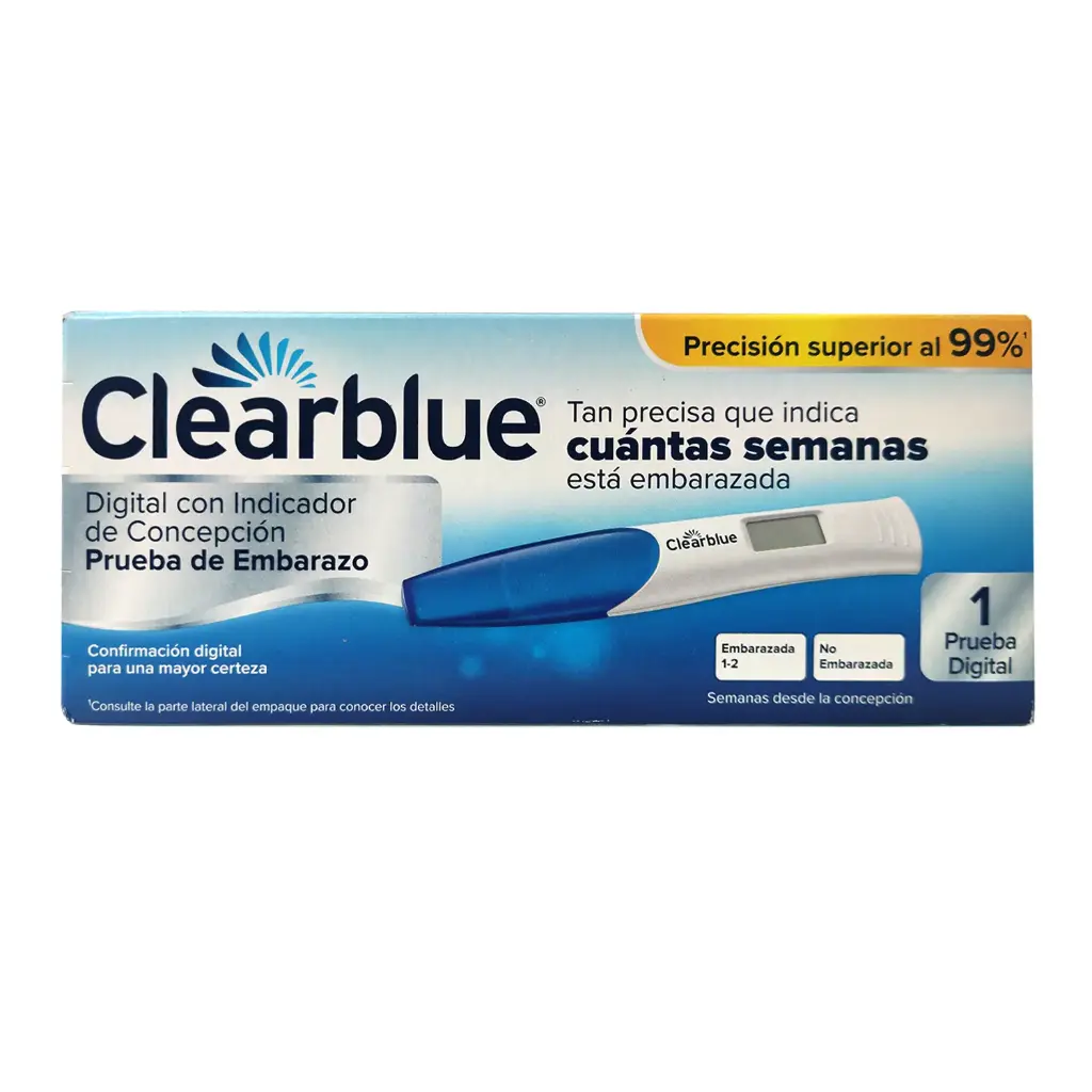 CLEARBLUE DIGITAL - 1 Prueba