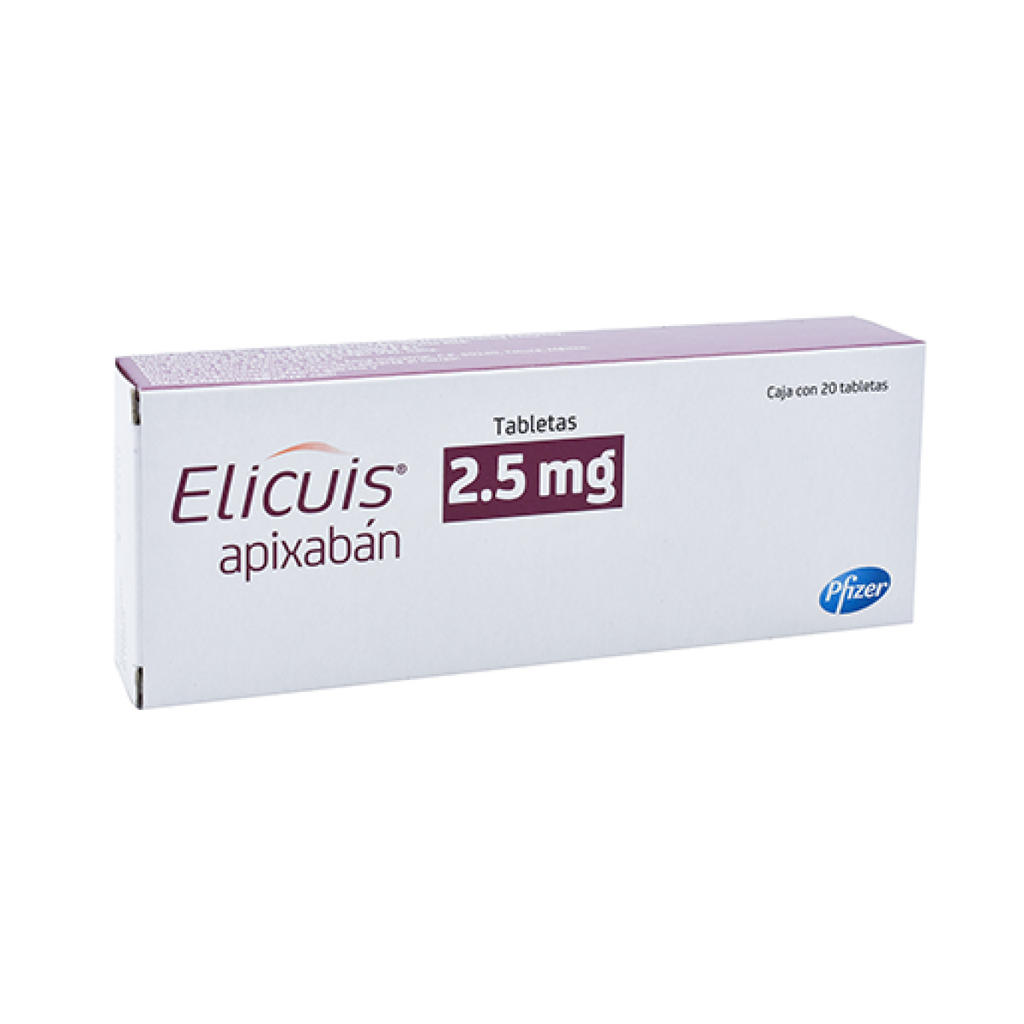 ELICUIS 2.5 mg 20 Tableta(s)
