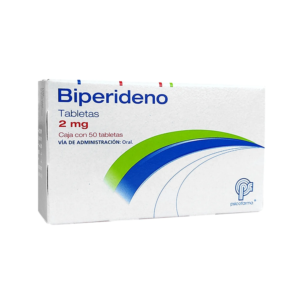 BIPERIDENO 2 mg 50 Tableta(s)