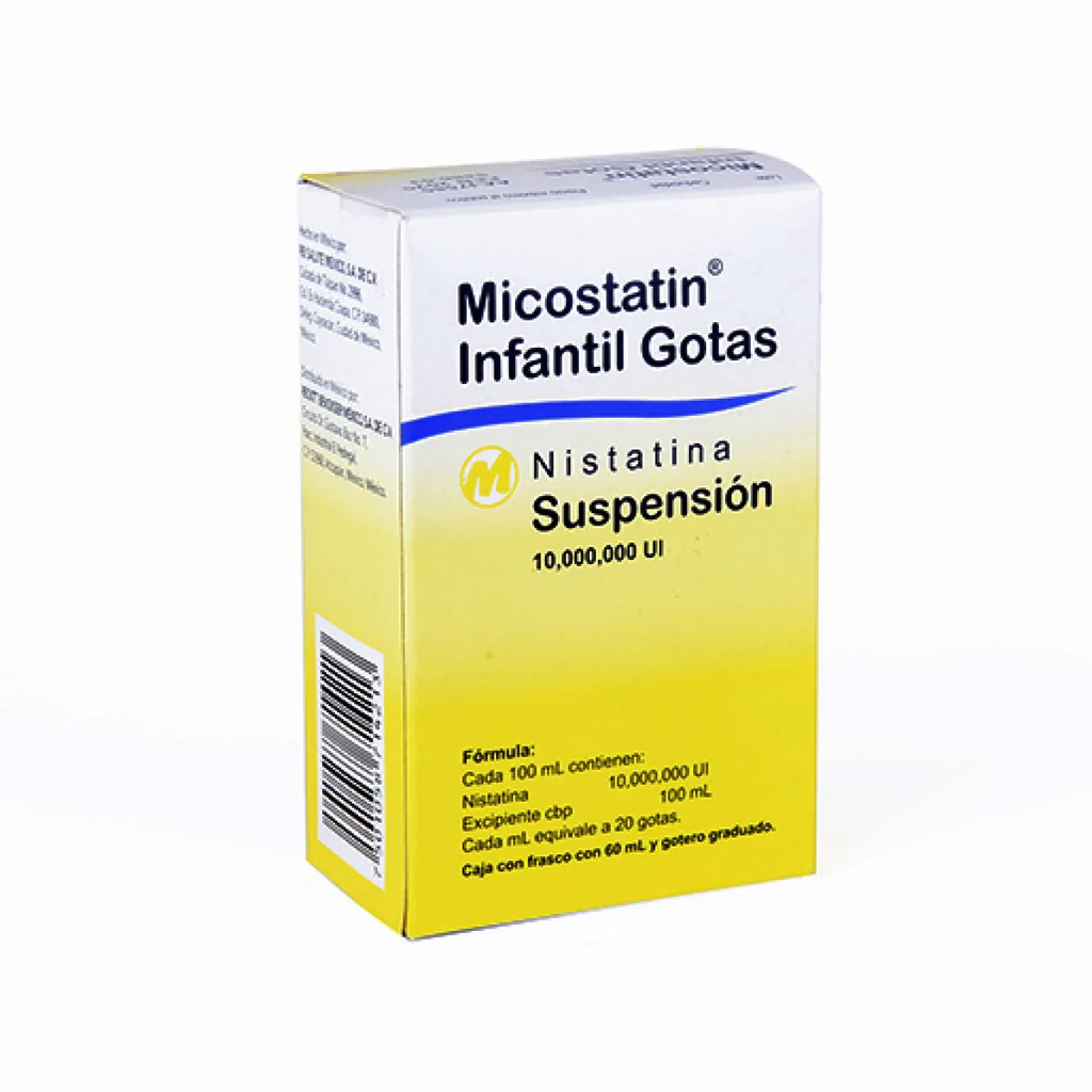MICOSTATIN INF 10000000 UI 60 Mililitro