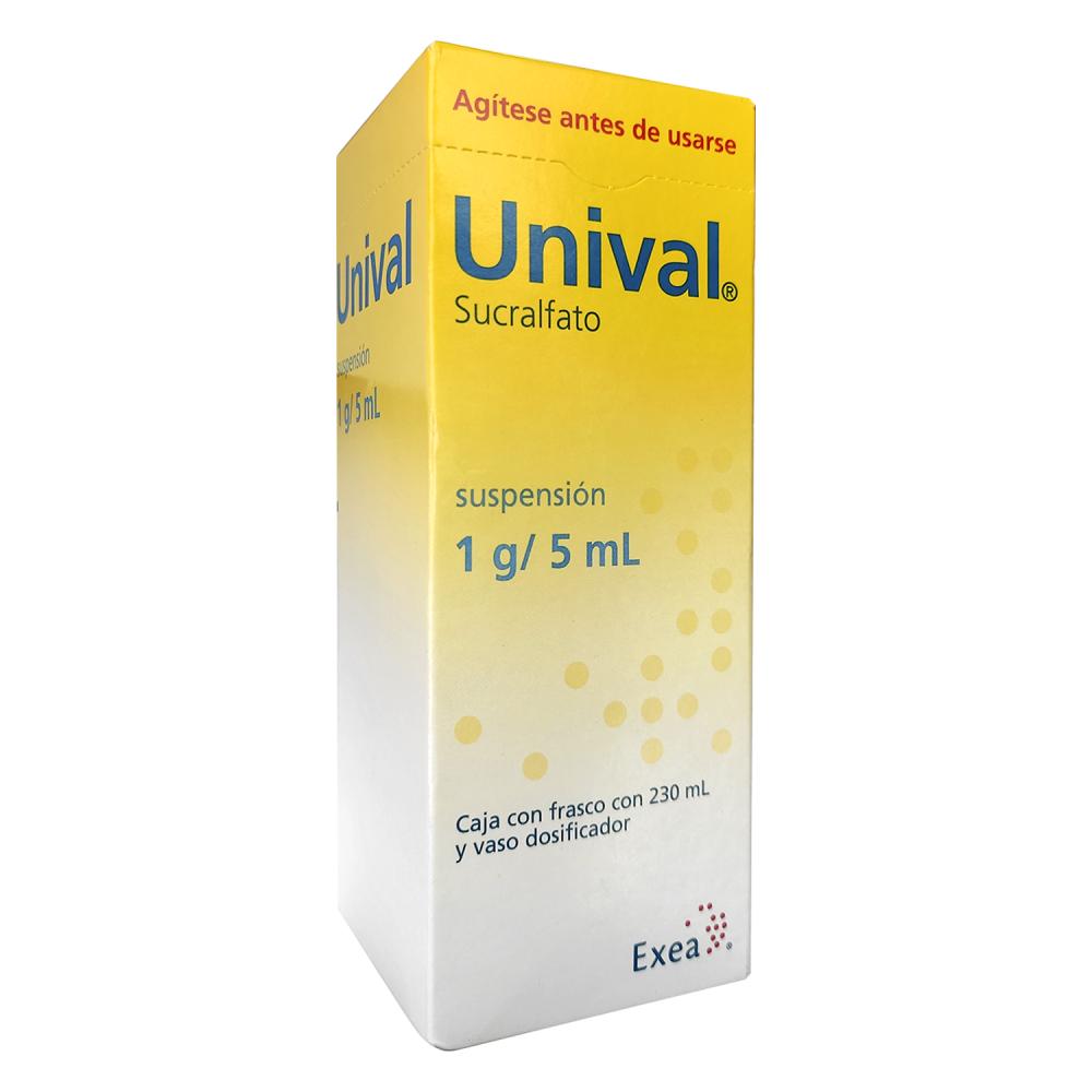 UNIVAL SUSPENCION 1 g/5 ml 230 Mililitro