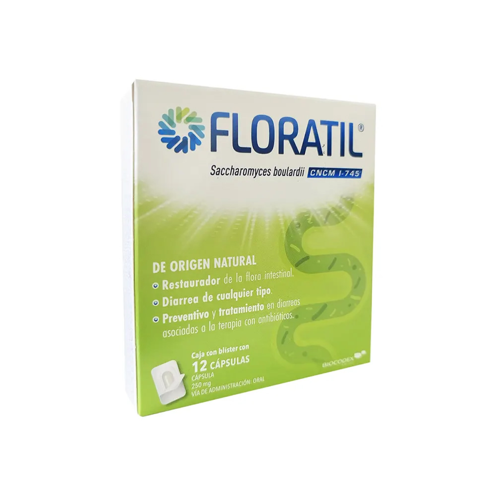 FLORATIL 250 mg 12 Cápsula(s)