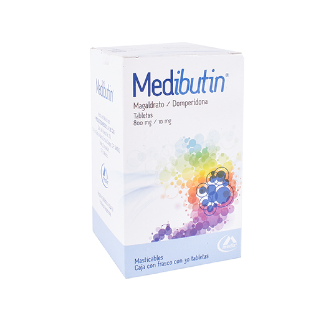 MEDIBUTIN 800/10 mg 30 Tableta(s)