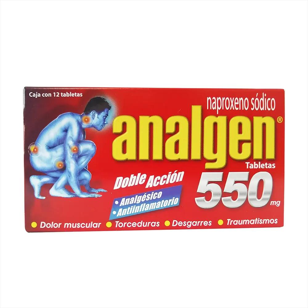 ANALGEN 550 mg 12 Tableta(s)