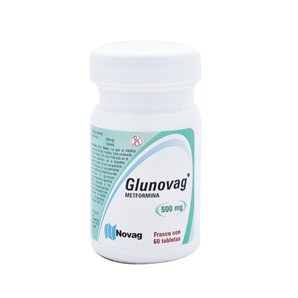 GLUNOVAG 500 mg 60 Tableta(s)